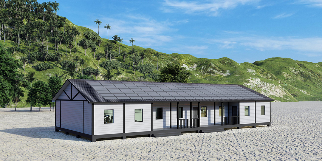 How do prefabricated modules in modular construction achieve seamless integration of internal equipment with the building structure?