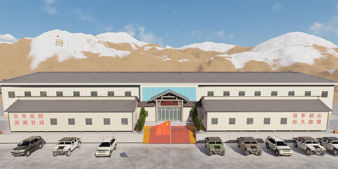 How can modular construction achieve flexibility in its internal spatial layout?